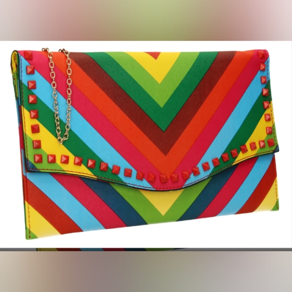 Koko Rainbow clutch bag multicolor